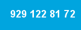 929 122 81 72